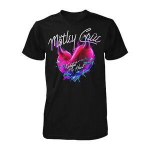 Motley Crue Kickstart My Heart T-Shirt Rock Band Tee